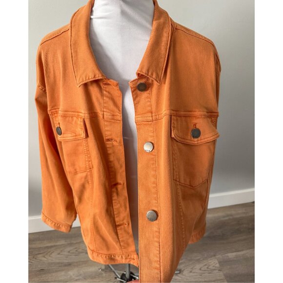 Ana Camel Color Jean Jacket - Picture 7 of 8